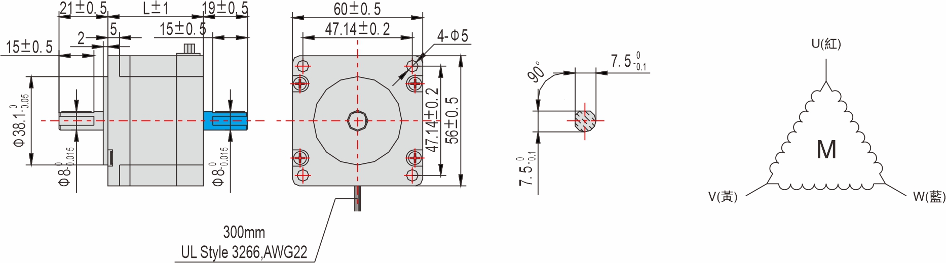 英士達(dá)機(jī)電 60mm步進(jìn)馬達(dá) 英士達(dá)機(jī)電 60mm步進(jìn)馬達(dá)